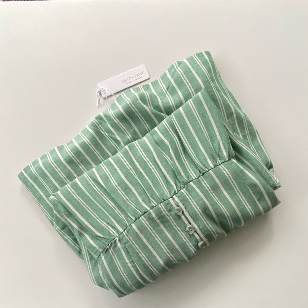 Gentle Fawn Striped Long Sleeve Dress, Long Sleeve Striped Dress, Lined Size: M - Picture 11 of 13